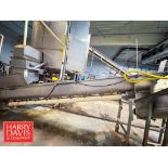 Rietz Thermascrew Portable Incline S/S Screw Auger: 15' x 1', Model: TL-12-K2215, S/N: 66569