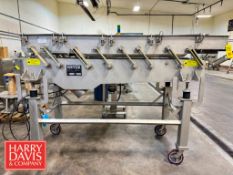 MEYER Portable Vibratory Conveyor: 8' x 2’, Model: VFII-24, S/N: 2687