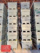 Stackable Food Grade Poly Totes: 40” x 40