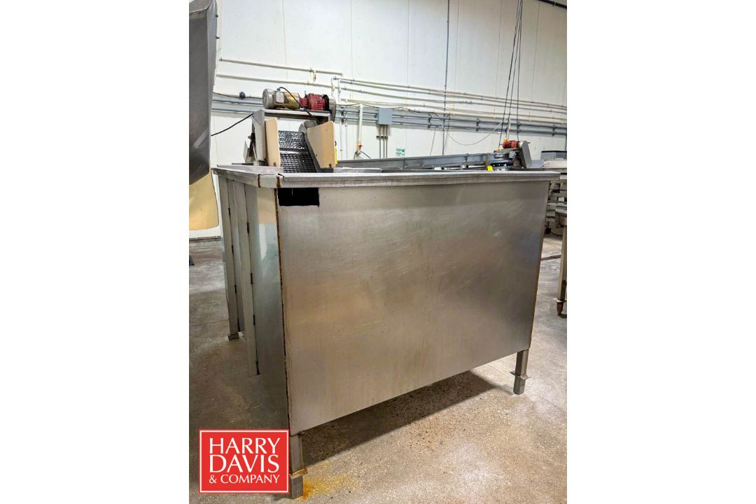 S/S Dip Tank with Elevator Bucket Conveyor: 6' x 5' (Subject to BULK BID: Lot 6) - Image 4 of 10