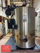 2018 Fulton Natural Gas Steam Boiler, Model: ICS-50, S/N: B03764304 with 40 Gallon Blow Down Tank,