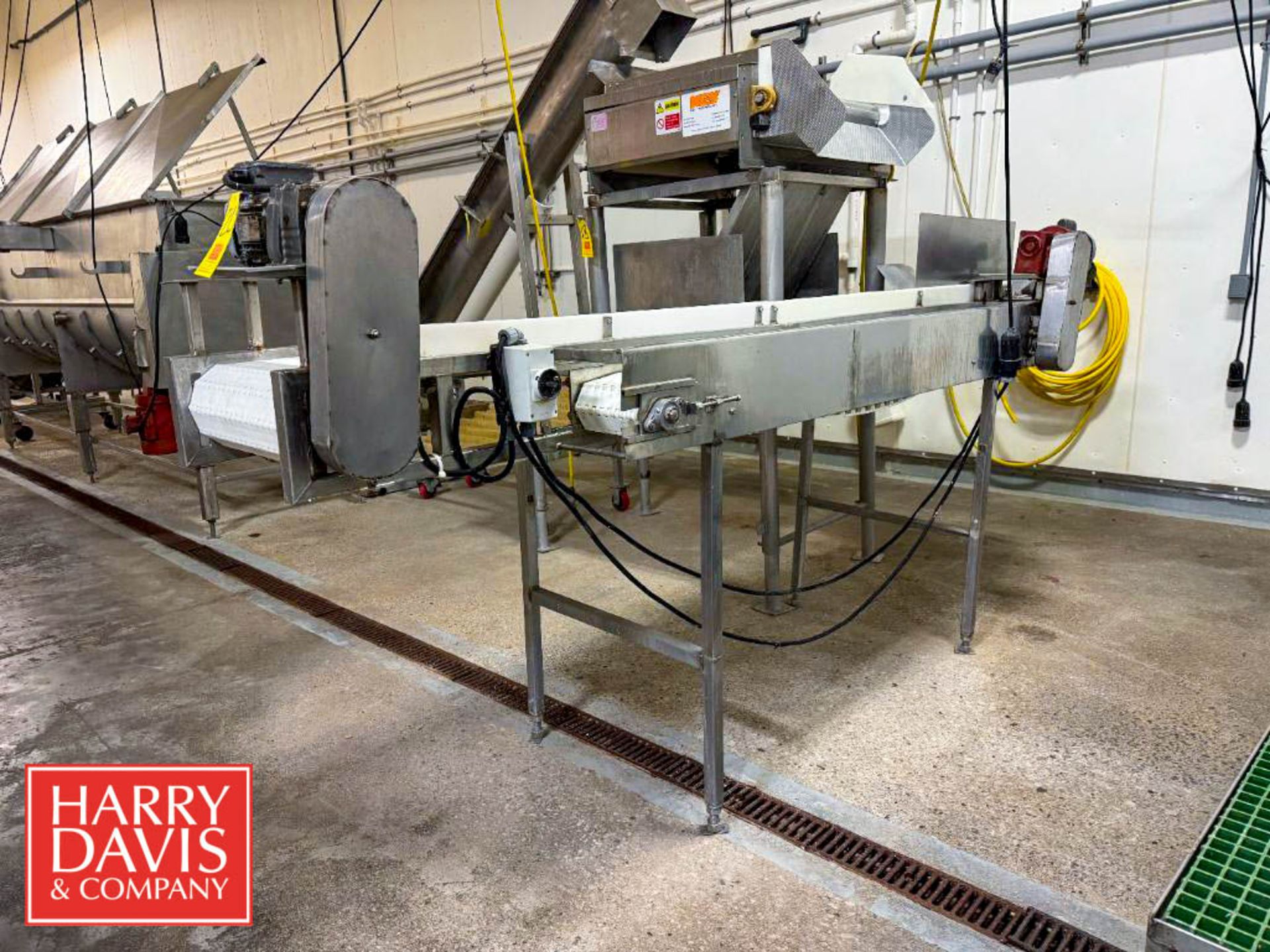 Conveyor with Drive: 124" x 17.5", 80" x 8" (Subject to BULK BID: Lot 6) - Image 2 of 7