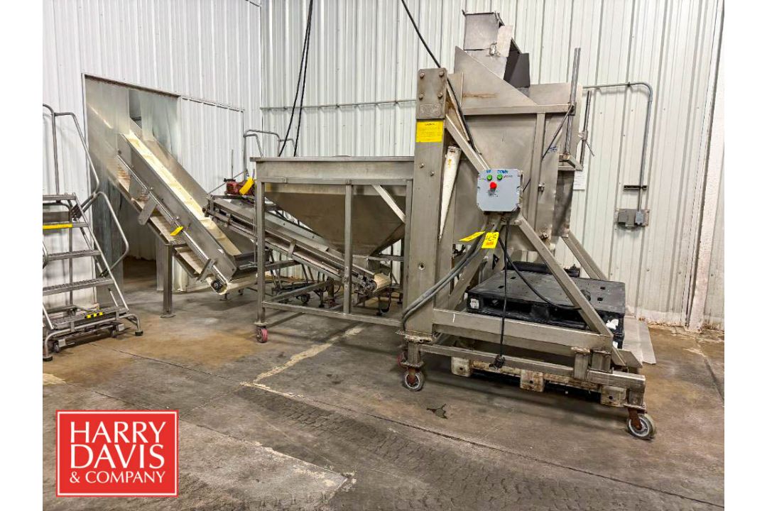 BULK BID (Lots 44–56): Product Infeed System, Including: Blancher, Air Knife, Continuous Freeze - Image 3 of 11