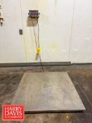 Ricelake S/S Digital Scale: 4' x 4'