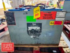 EnerSys IRONCLAD Workhog 1170 AH Fork Truck Battery, Model: E90-27