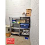Shelving Sections with Contents