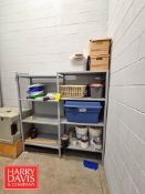 Shelving Sections with Contents