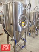 Agosea Canada 10HL (8.39 Barrels) Conical Uni-Tank with Tank Mounted Temperature Controller,