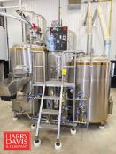 Premier Stainless Systems 10HL (8.39 Barrels) 2-Vessel Combination Brewhouse Direct Fired Natural