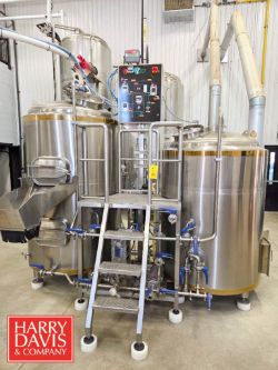 Premier Stainless Systems 10HL (8.39 Barrels) 2-Vessel Combination Brewhouse Direct Fired Natural