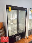 Habco Commercial Double Glass Door Retail Refrigerator