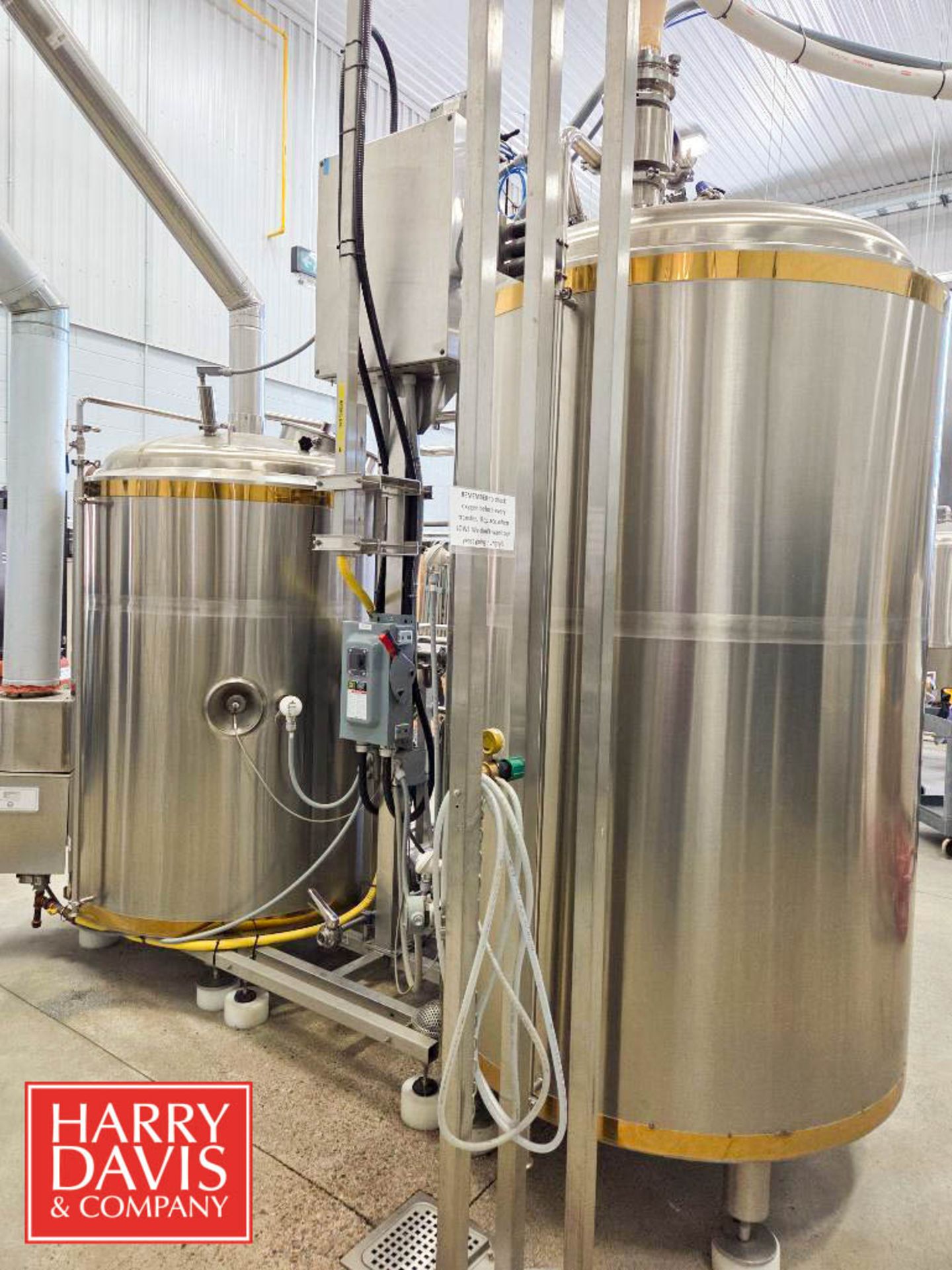 Premier Stainless Systems 10HL (8.39 Barrels) 2-Vessel Combination Brewhouse Direct Fired Natural - Image 12 of 15