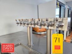 Asber 8-Keg Fridge and 8-Head Tower Dispensing System