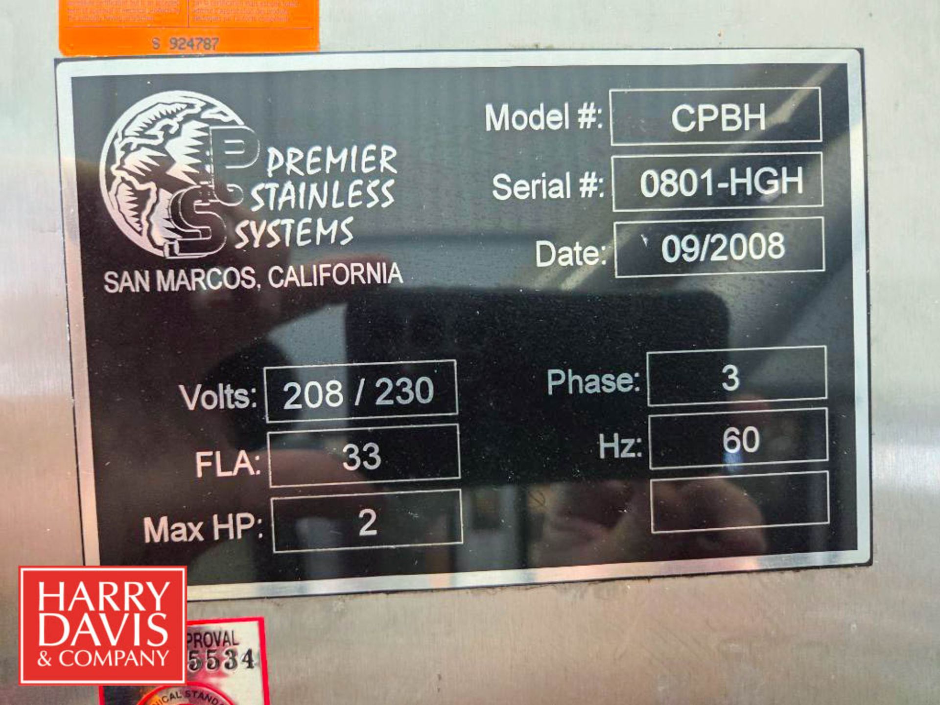 Premier Stainless Systems 10HL (8.39 Barrels) 2-Vessel Combination Brewhouse Direct Fired Natural - Image 2 of 15