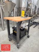 UBC Group Dual-Head Keg Dispensing System with Chiller on Portable Cart