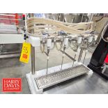 Table Top Manual Bottle Filler with Pneumatic Capper