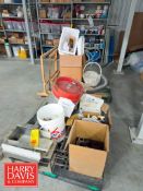 Pallets: Can Rinse Section, Keg, Heat Exchanger and Fittings Air Hose