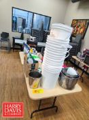 Misc. Cleaning and Housekeeping Items, Including: (2) Mops and Rolling Buckets