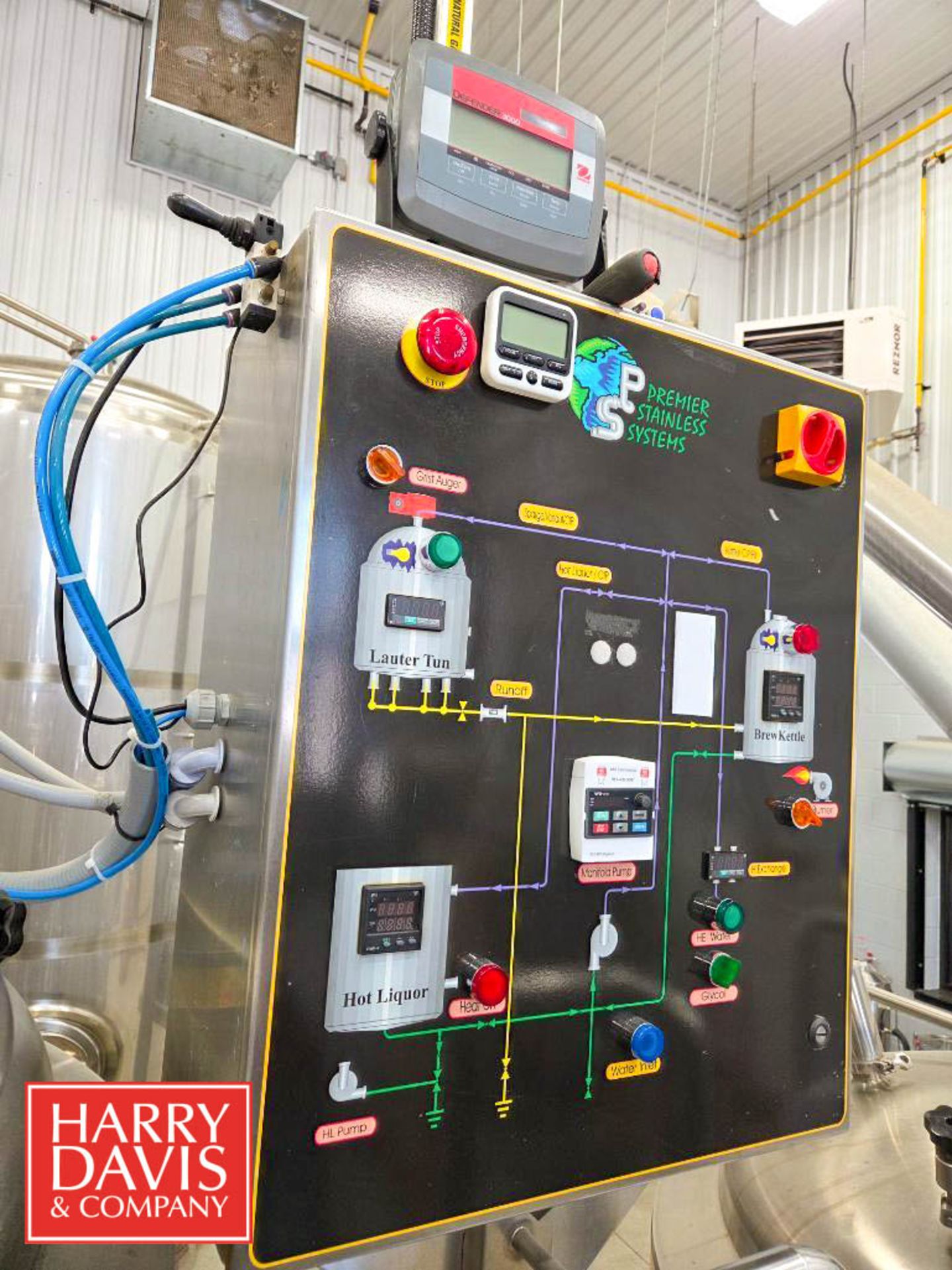 Premier Stainless Systems 10HL (8.39 Barrels) 2-Vessel Combination Brewhouse Direct Fired Natural - Image 3 of 15