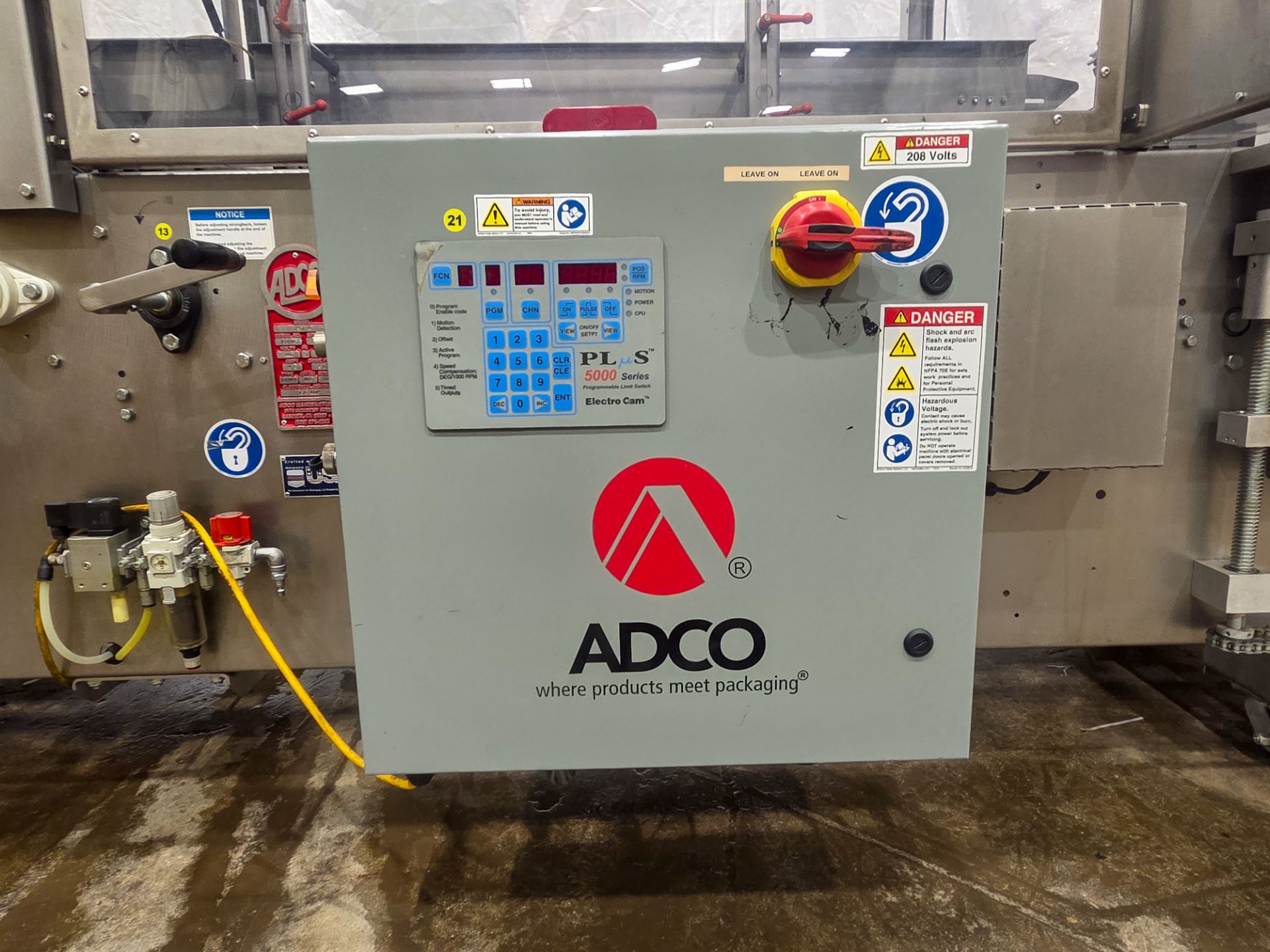 Adco Stainless Steel Semi Automatic Can Cartoner. 2016 Model 15DZ-60 Serial 5747HG with Nordson - Image 12 of 15