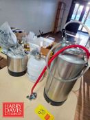 Misc. Stainless Hardware, CIP Tanks Sight Glass, Pressure Relief Valves and Clamps