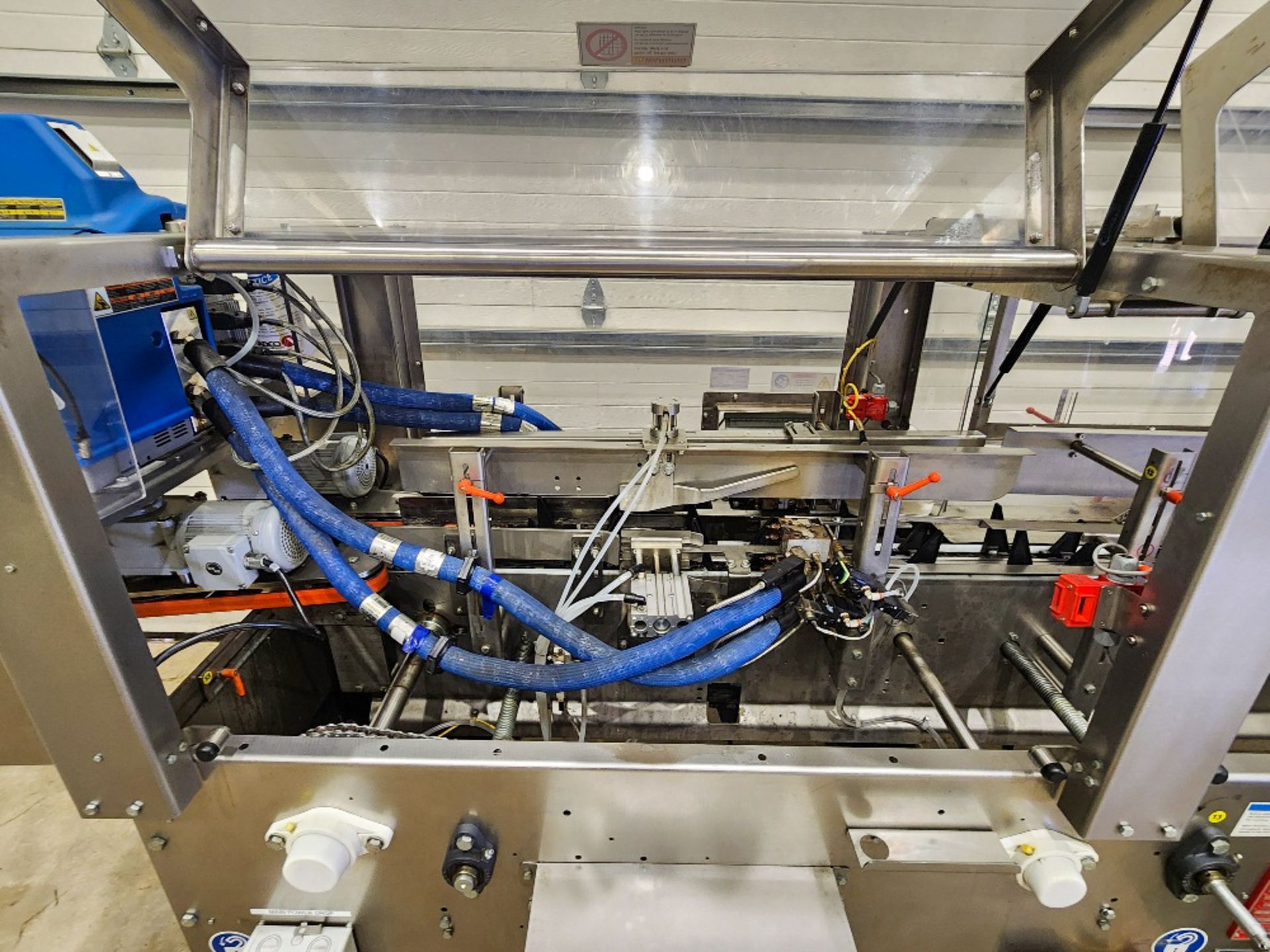 Adco Stainless Steel Semi Automatic Can Cartoner. 2016 Model 15DZ-60 Serial 5747HG with Nordson - Image 2 of 15