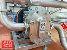 Ampco Positive Displacement Pump, Model: ZP1-130-0: Mounted on S/S Base