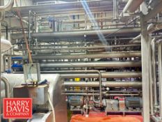 7-Tube RO System, Including: (5) Centrifugal Pumps, (3) Positive Displacement Pumps, Piping, Valves,
