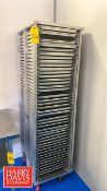 Portable Pan Cart with (42) Sheet Pans: 18” x 26”