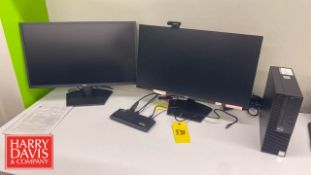 Dell OptiPlex, Model: 3060 SFF i5-8500, Dual 24