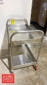 S/S 2-Tier Utility Cart: 22