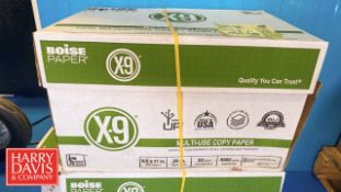 Boise X-9 Multi-Use Copy Paper (5,000 sheets per box)