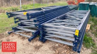 Blue Pallet Upright: 48” x 16’