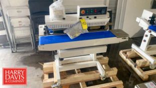 Continuous Band Sealer: Model: FRW200A, S/N: 24101553 with Spare Parts