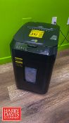 Cross-Cut Paper Shredder, S/N: AJV0152002613
