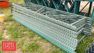 Green Pallet Upright: 42” x 12’