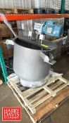 2024 150 Gallon S/S Mixing Tank: 36
