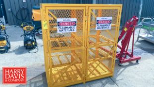 Global Flammable Materials Storage Cage: 60