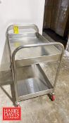 S/S 2-Tier Utility Cart: 22