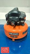 RIDGID 6 Gallon 150 PSI Pancake Air Compressor, Model: 1472024