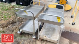 Portable S/S Utility Carts: 36