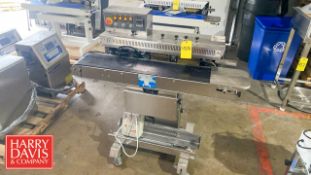 Horizontal Continuous Band Sealer, Model: FRM-980, S/N: 1151