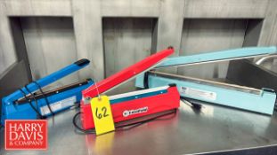 (3) Impulse Bag Sealers, Including: Uline: 24