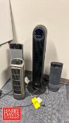 (4) Lasko Tower and Ceramic Electric Heaters