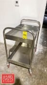 S/S 2-Tier Utility Cart: 22