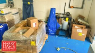 HDX 6 mil Plastic Sheeting: 10' x 100', Portable Metal Open Rack, Door Closer, Model: GMTG1523A,