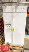 Whirlpool Refrigerator, Model: ED5VHEXVQ01, S/N: HRW5182198