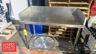 S/S Table: 24” x 48”