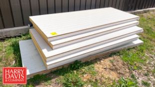 (14) Insulated Wall Panels: 45” x 114”