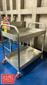 S/S 400 LB Capacity Utility Cart: 34